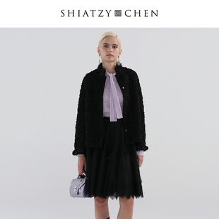 墨沫系列真丝雪纺上衣641301 夏姿·陈2024年新品 SHIATZY CHEN