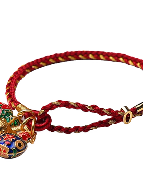 五彩手链吞金兽一家三口男女通用