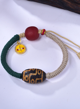 真安顺男女手链棉绳藏式