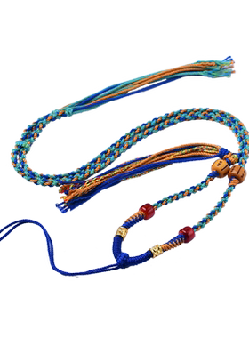 真安顺男女通用手工编织棉线