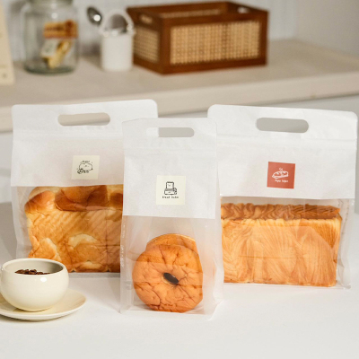 吐司面包包装袋食品打包手提纸袋