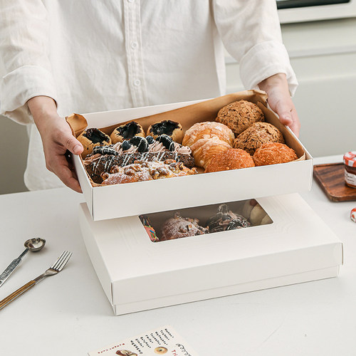 法式甜品慕斯蛋糕包装盒