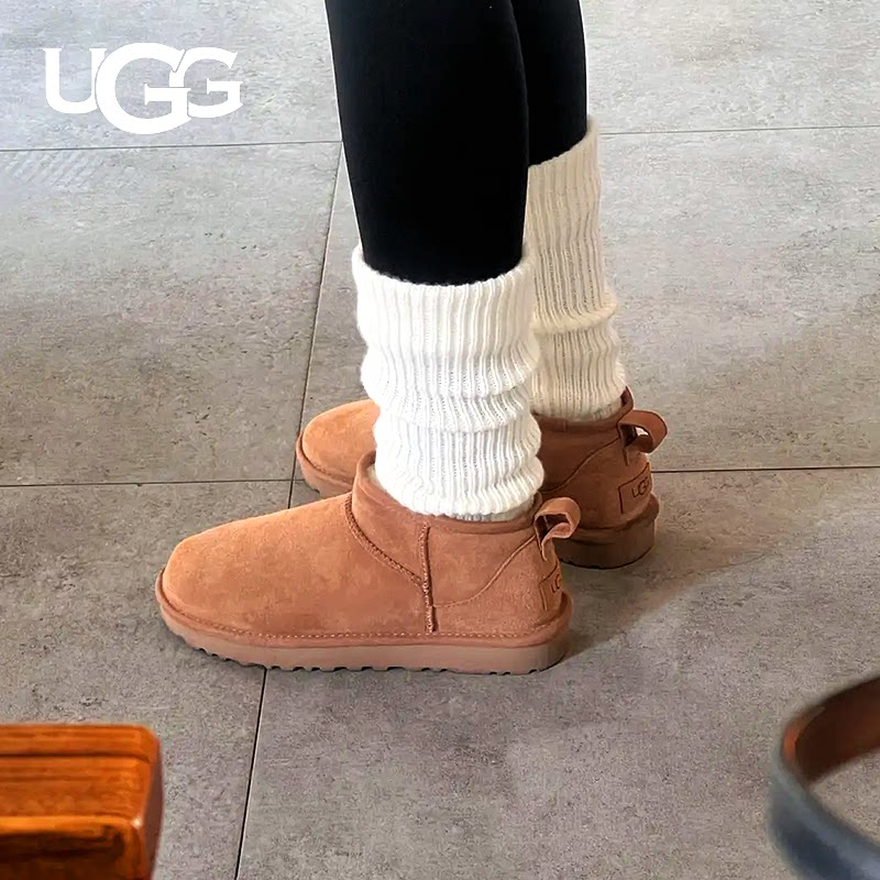 UGG女经典款冬季羊毛靴