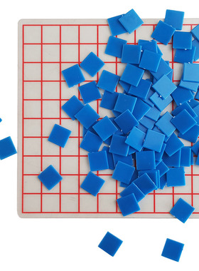 面积测量器学具 透明软塑料纸 1cm透明小方格塑料纸 小学数学教学仪器 教具分米正方形1米