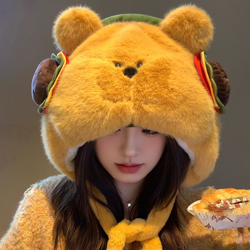 灵允雷锋帽出游可爱女冬网红同款