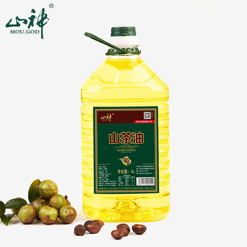 山神压榨山茶油4L常山山茶油