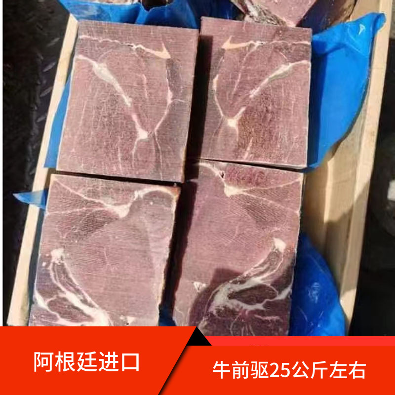 进口牛前肉 25公斤左右牛前腿肉冷冻新鲜牛肉生牛肉 97比例牛前躯