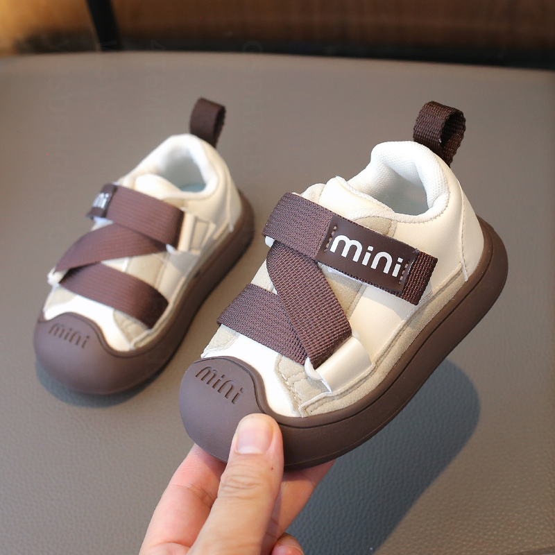 儿童春秋款女男宝宝学步鞋1-3岁2男童机能运动鞋软底秋季小童鞋子