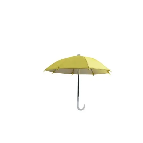 工艺迷你小猪加厚铁杆直播手机伞吸盘防晒伞遮阳小雨伞小伞银胶