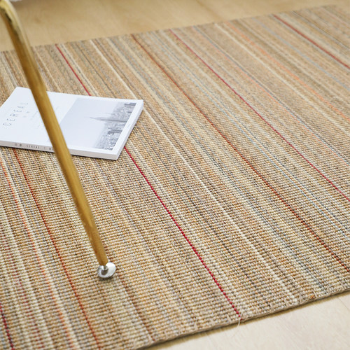 casln简约剑麻编织地毯地垫客厅