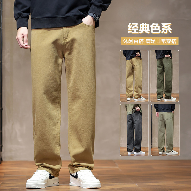 广州新塘牛仔裤男士秋冬