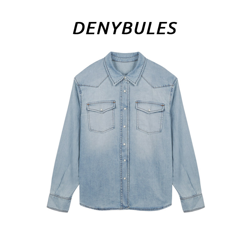 牛仔衬衫经典春夏百搭外套