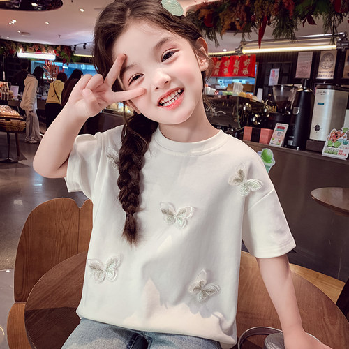 【蝴蝶千颂】设计感立体蝴蝶T恤