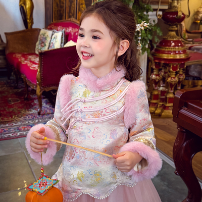 【粉黛佳人】新中式旗袍公主裙