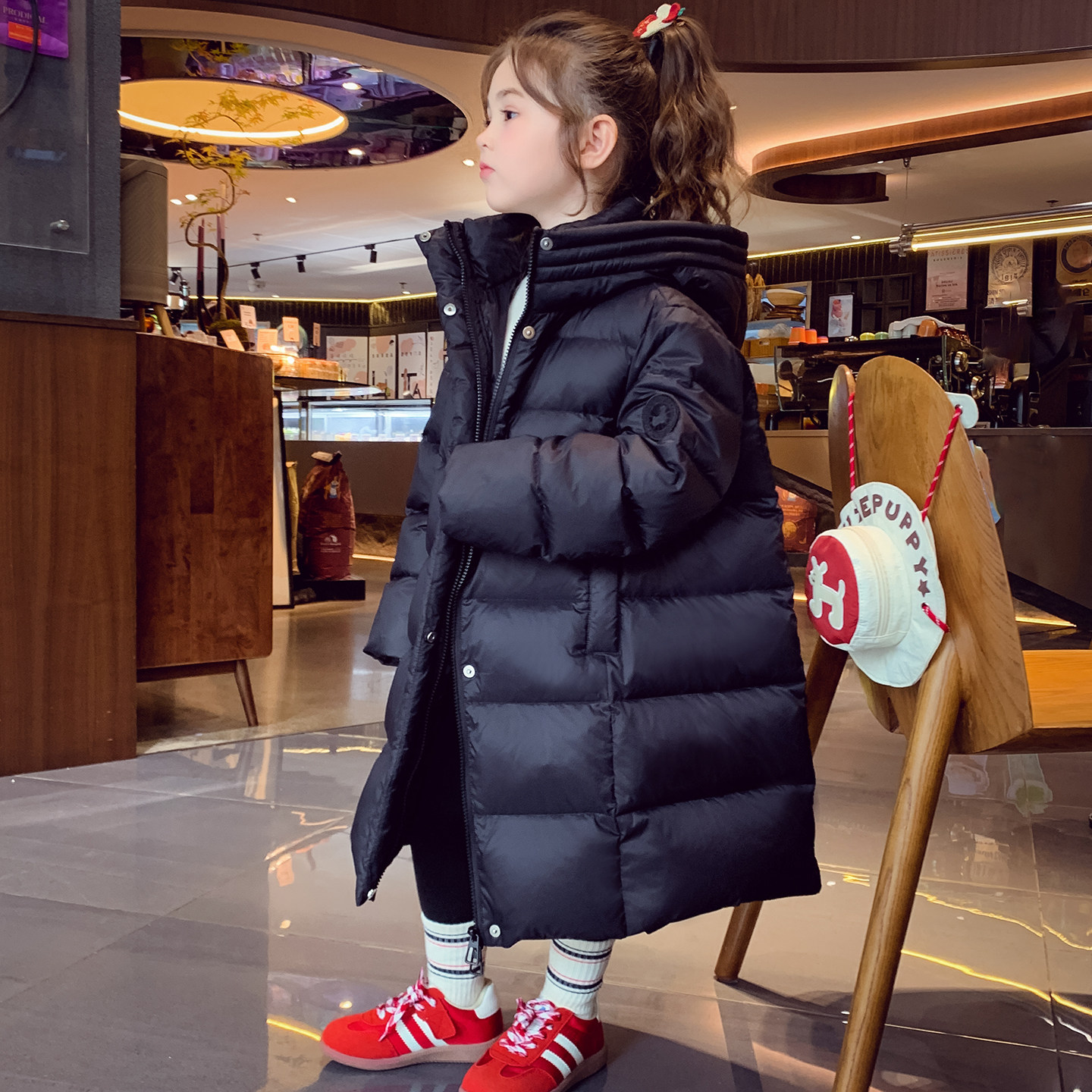 【新国标90白鸭绒】防风防水抗寒