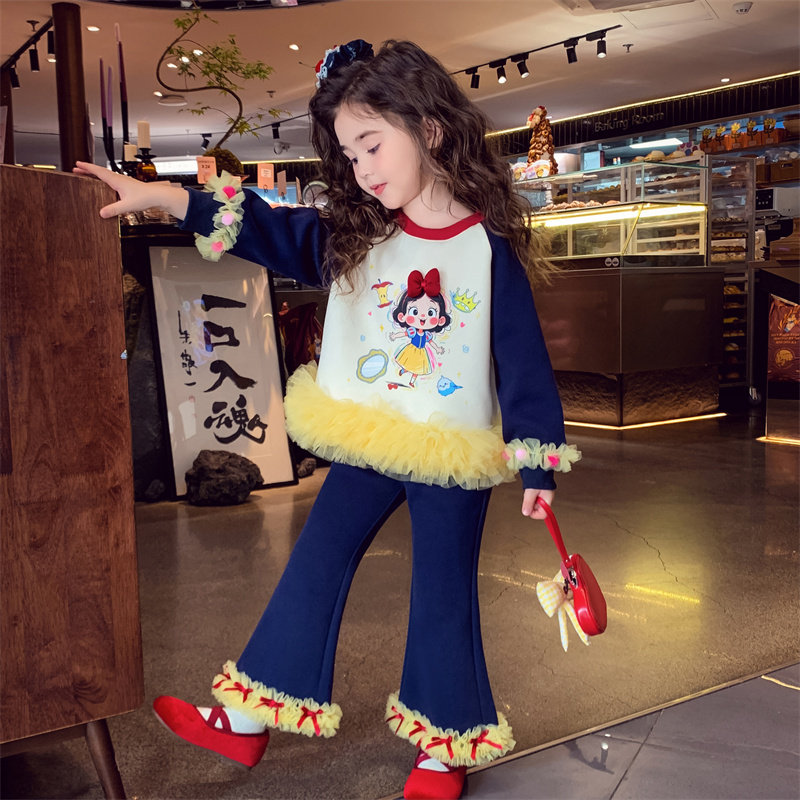 【城堡童话】公主印花休闲套装