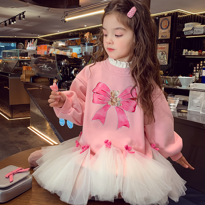 【软妹甜心2.0】一体绒卫衣裙