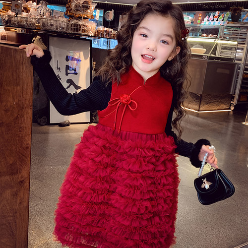 【圣诞颂歌】法式背心礼服裙