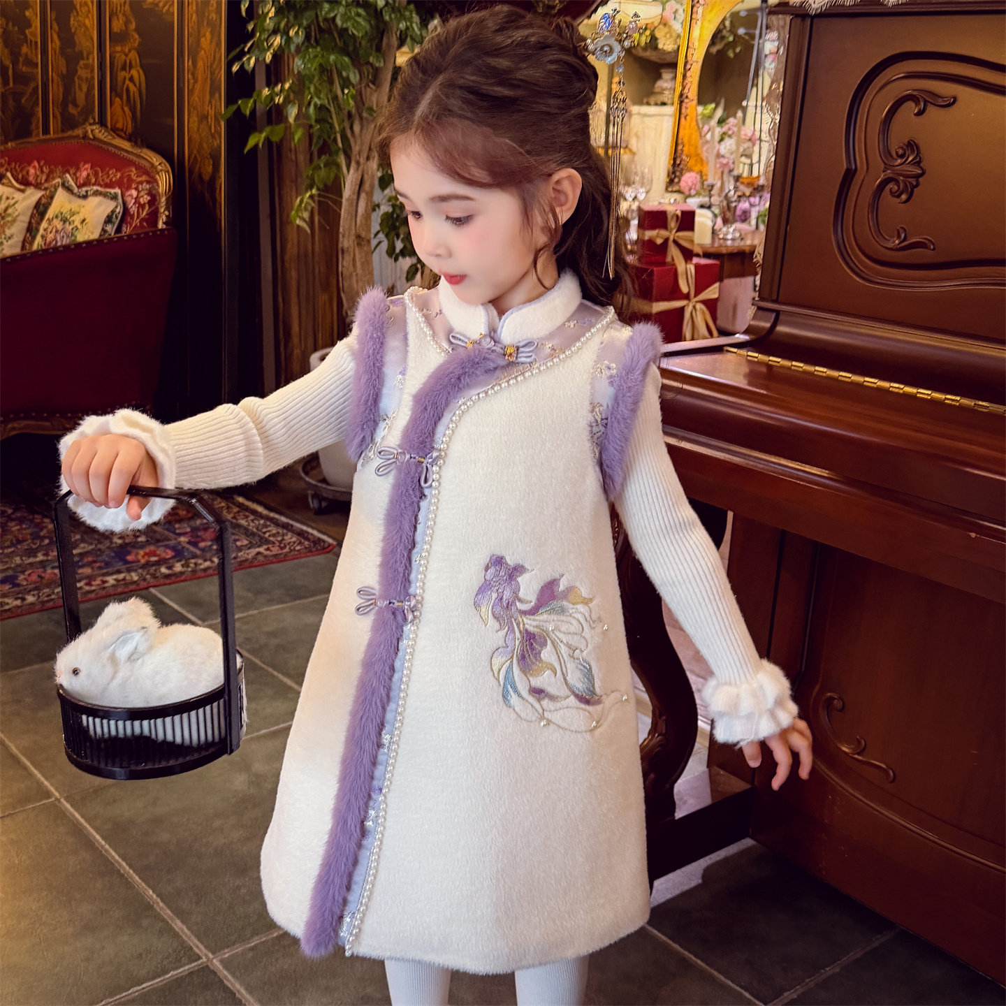 【锦鲤纳福】国风旗袍拜年服