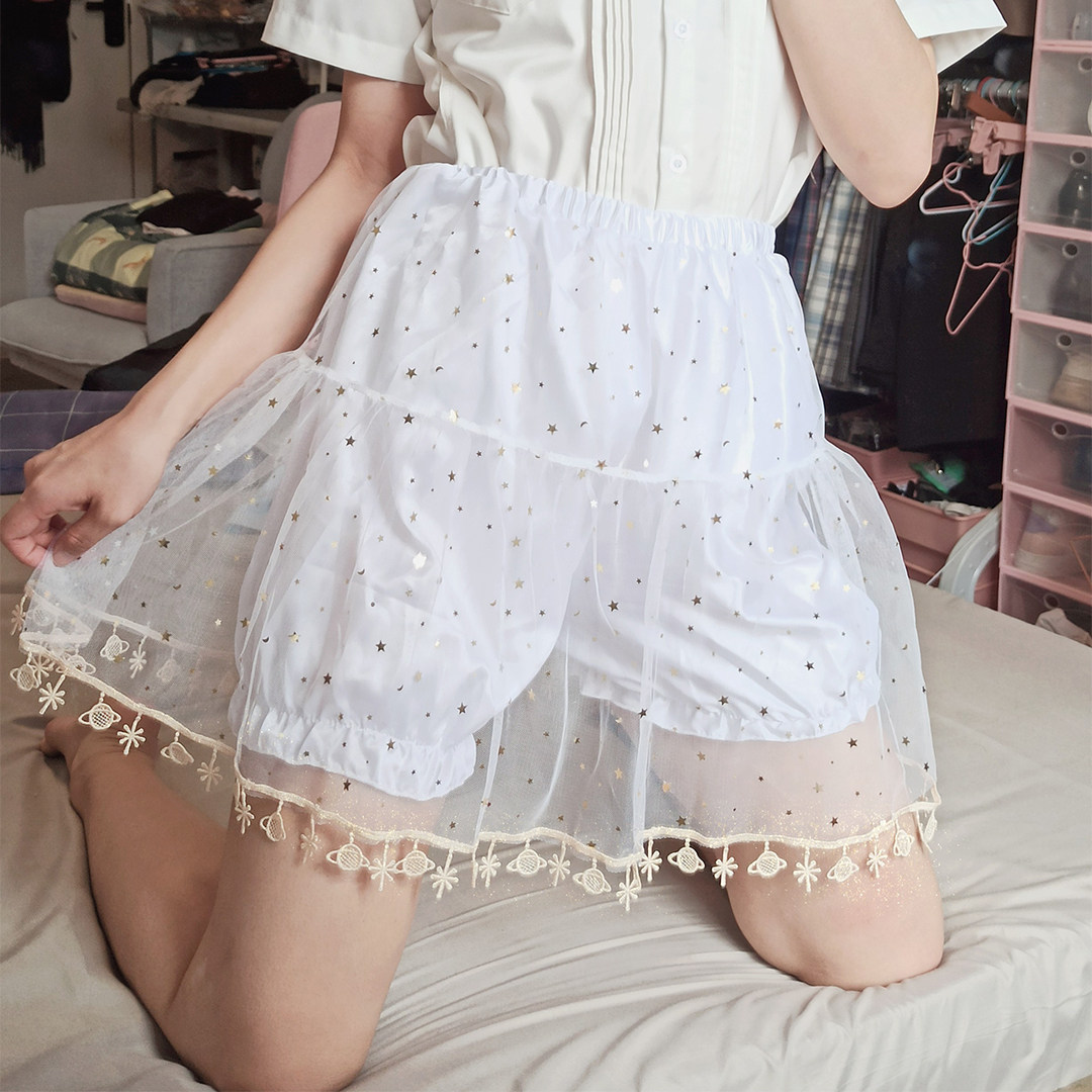 快乐星球jk防走光打底裤女薄款蕾丝安全裤女jk裙撑南瓜裤短裤女薄,女装/女士精品,打底裤,淘宝优惠券,粉丝福利购,淘宝优惠卷