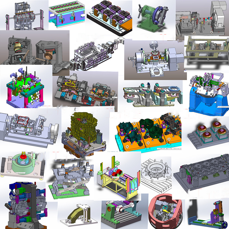 机械工程师：1900套工装夹具检具治具3D图纸2024年03月份更新 金属材料及制品 金属加工件/五金加工件 原图主图