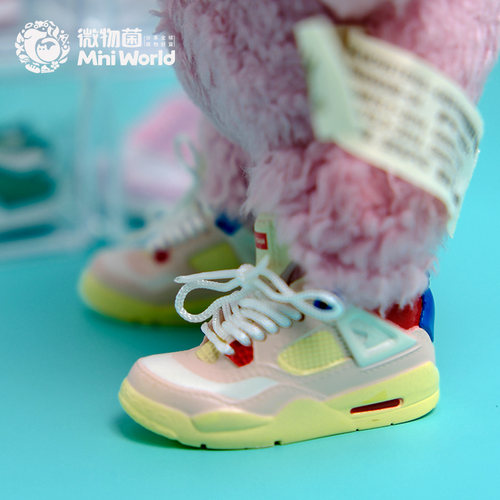 3D立体球鞋模型拉布布Labubu