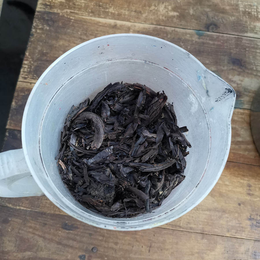 紫草灰色神秘天然植物染料