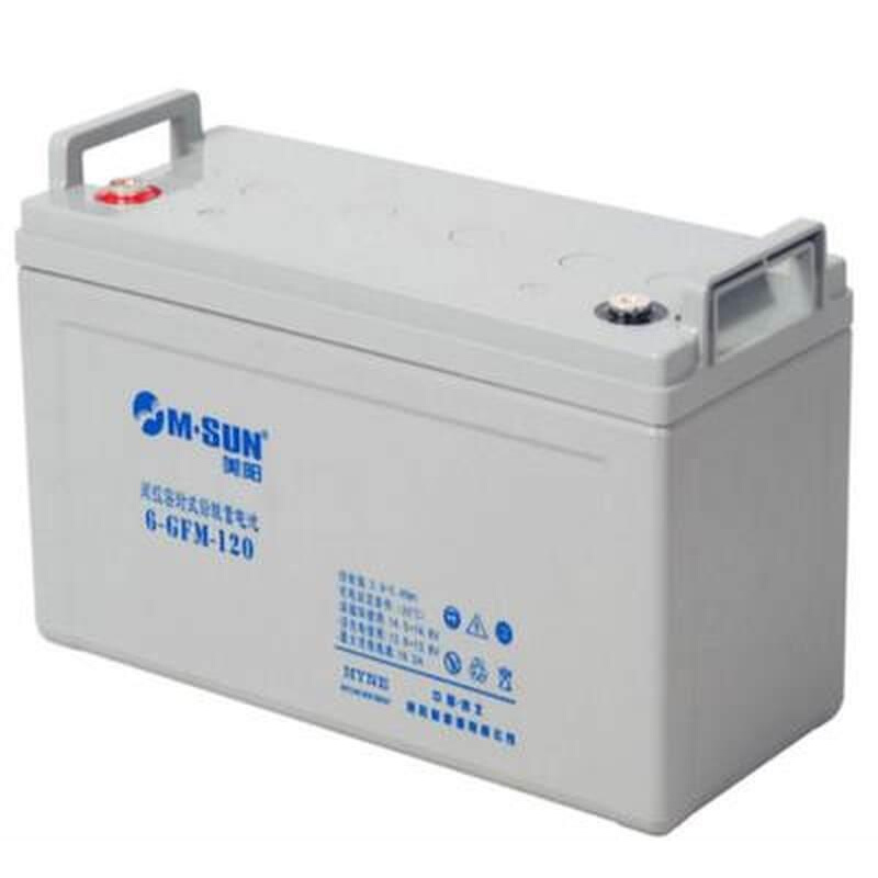 美阳蓄电池6GFM120 12V120AH铅酸蓄电池直流屏 UPS电源太阳能用
