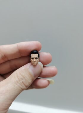 1/18 3.75杀破狼甄子丹头雕 新 人偶 非真人