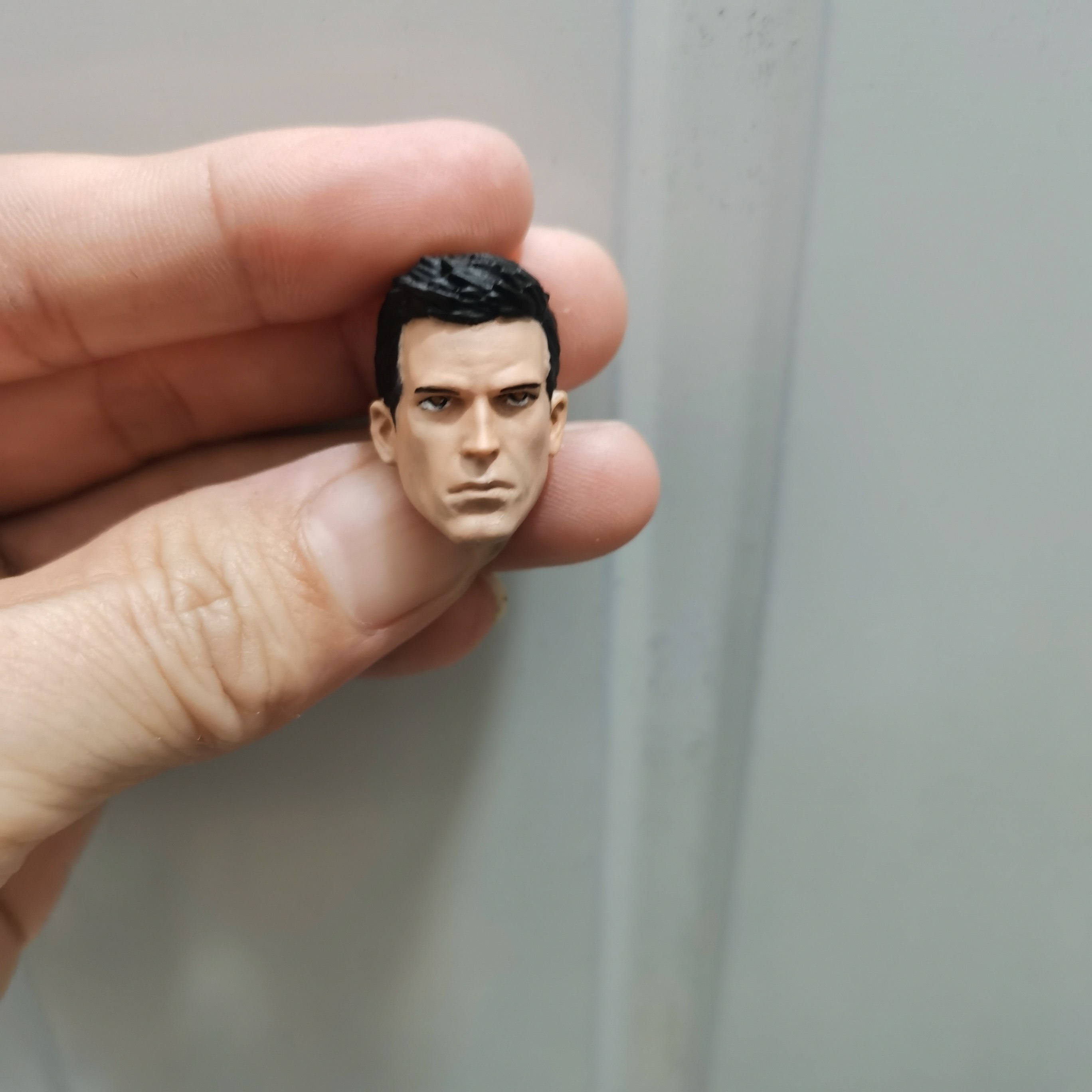 游戏蝙蝠侠阿甘骑士韦恩头雕，ml头雕 人偶 非真人