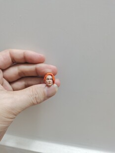 1/18 3.75寸星际争霸 凡尔登头雕 人偶 非真人