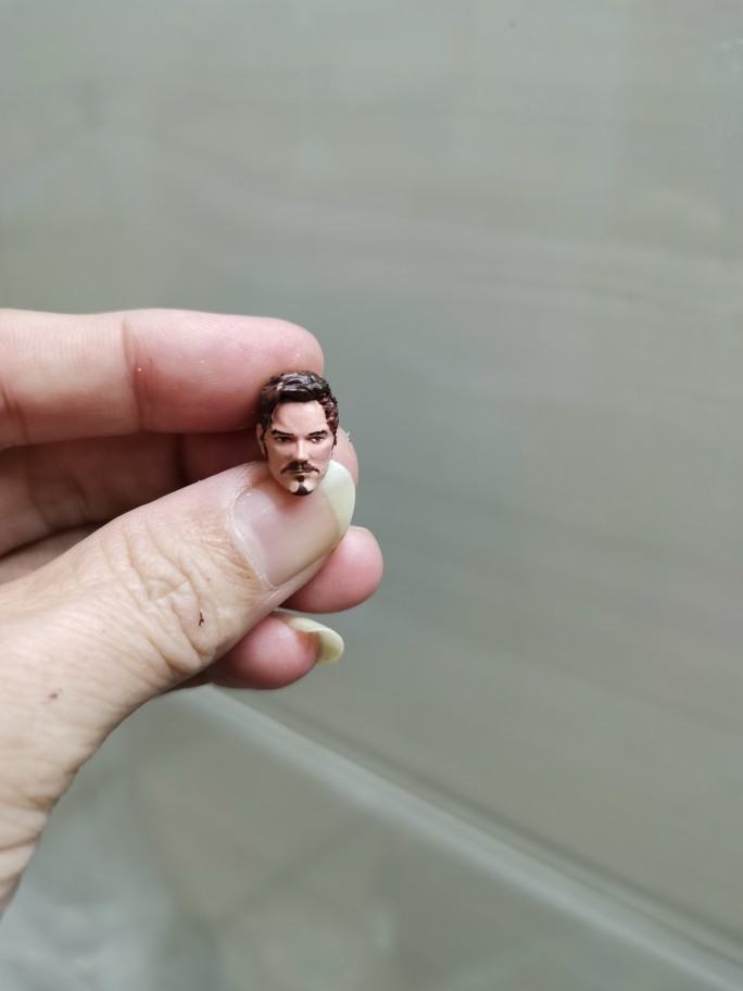 1/18 3.75寸星爵头雕 人偶 非真人