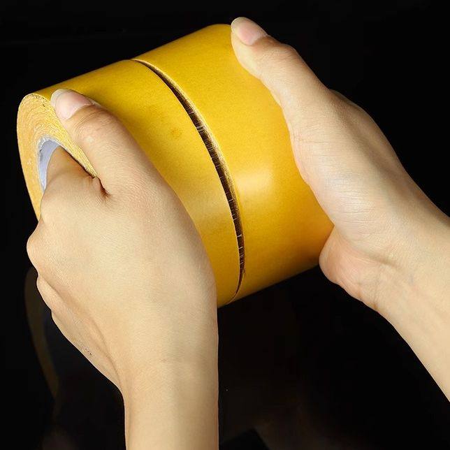 双面布基胶带强力高粘度婚庆酒楼展会装饰墙面用地毯胶布基双面胶,居家布艺,布贴,淘宝优惠券,粉丝福利购,淘宝优惠卷