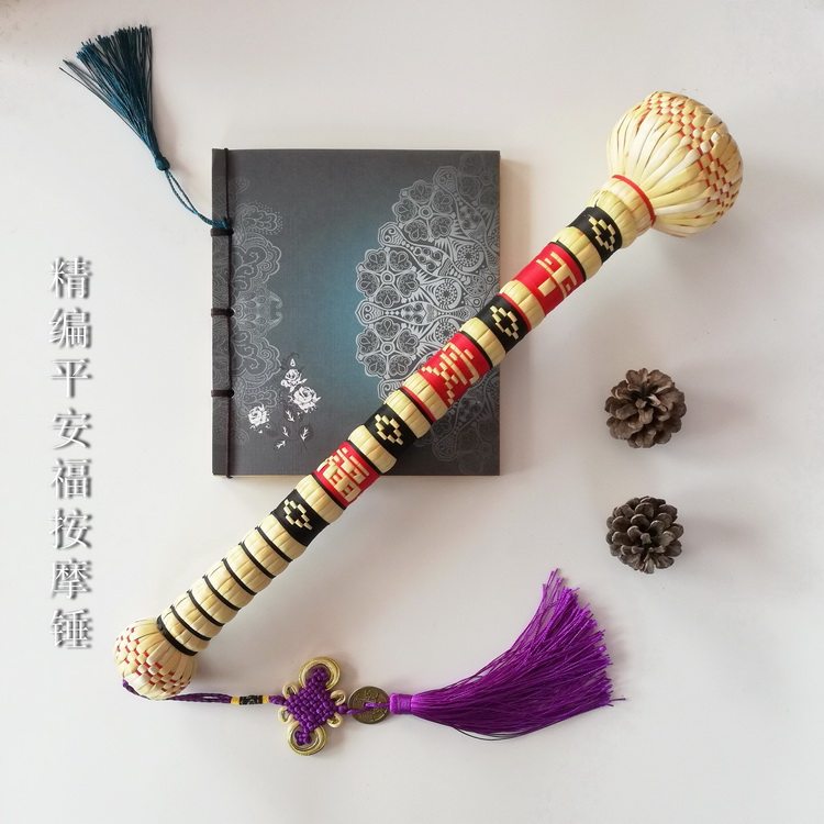 洁园美匠心手工艺精编富贵按摩捶高粱如意按摩棒经络锤敲背捶腿,特色手工艺,其他,淘宝优惠券,粉丝福利购,淘宝优惠卷