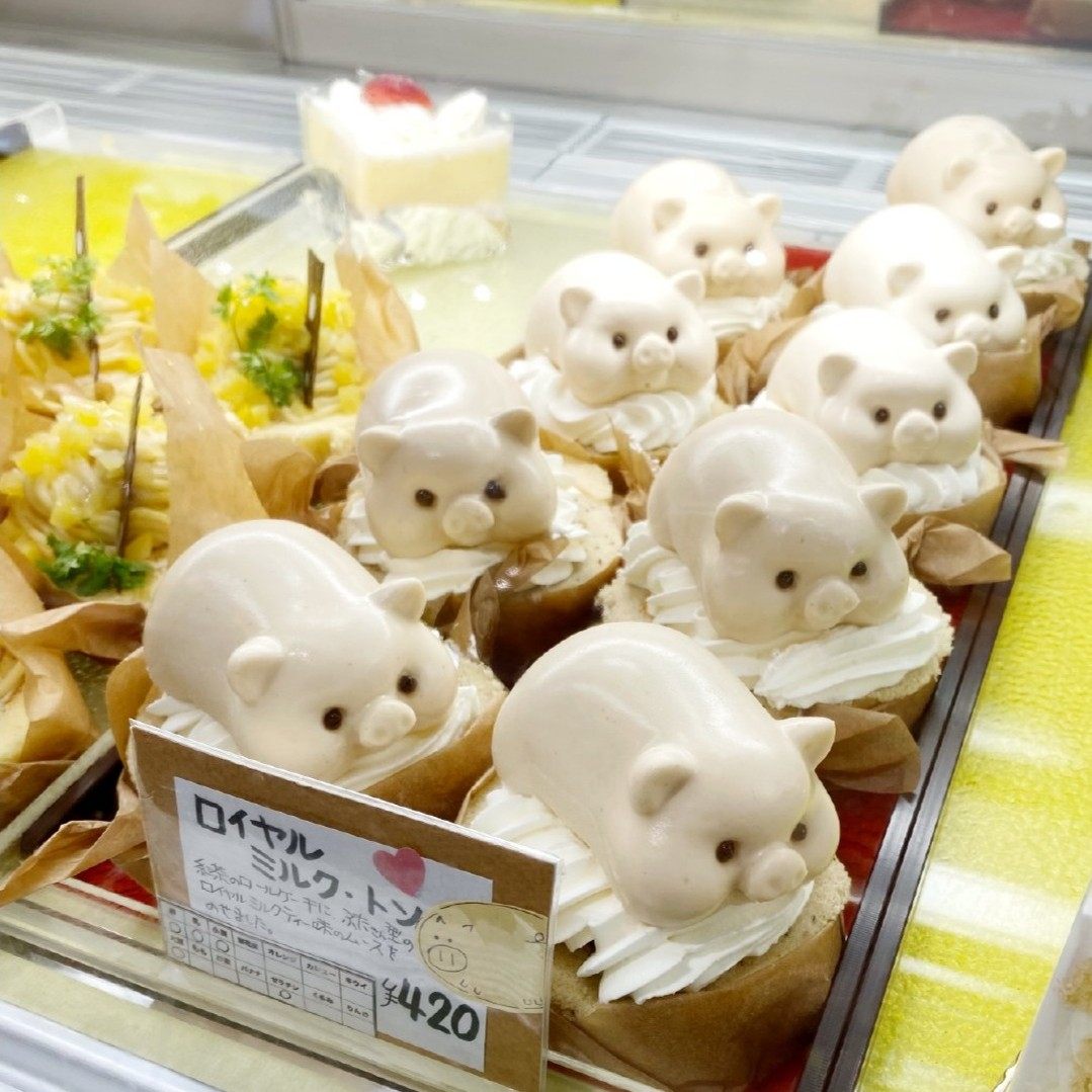 抖音小猪猪奶冻果冻布丁模具网红小金猪甜品西点慕斯蛋糕硅胶模具