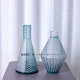 复古田园玻璃花瓶样板间售楼处客厅餐桌酒店玄关卧室边几摆件