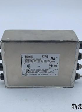 F7748 CORCOM泰科50AYA6电源滤波器50A议价商品