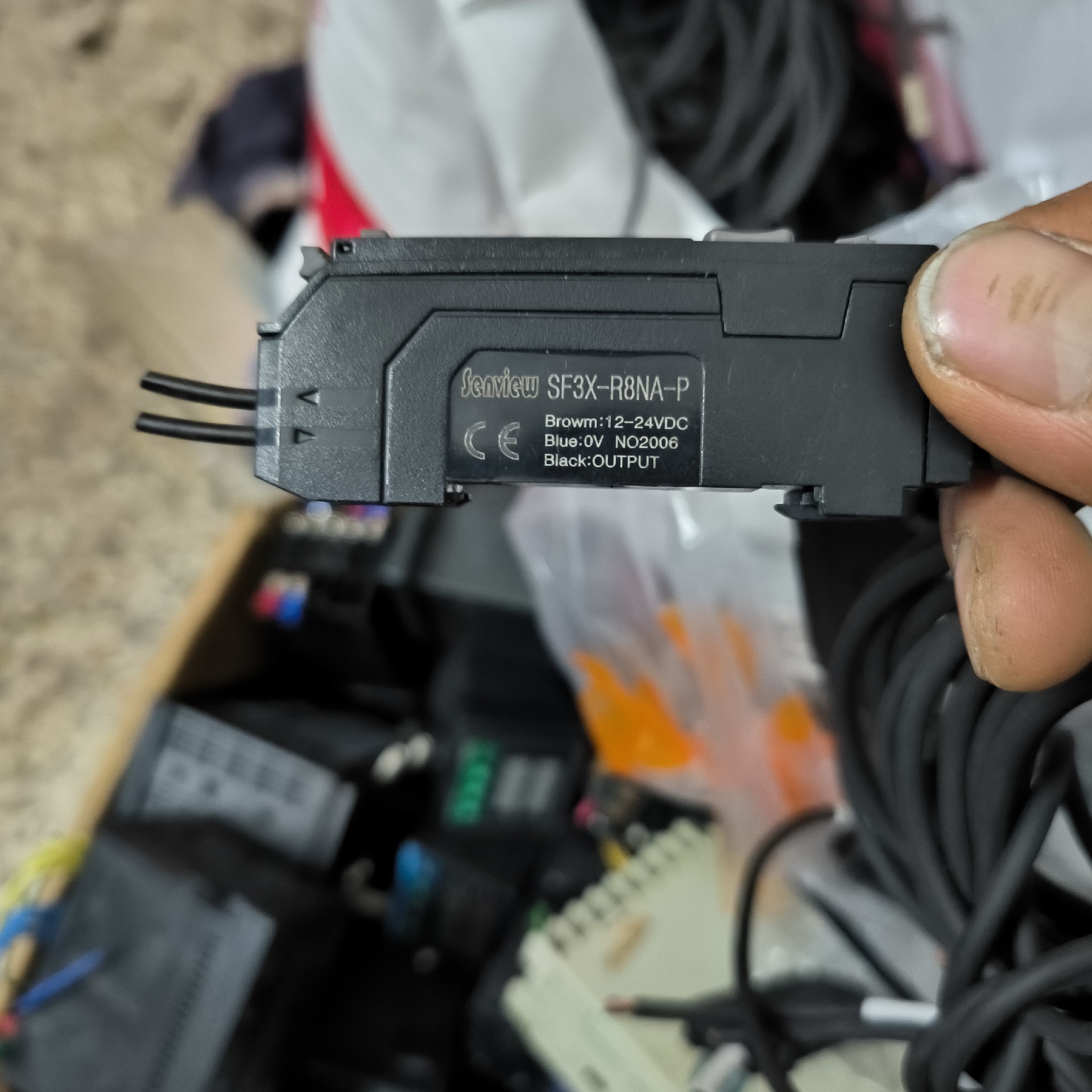 全新/二手森觉光纤放大器senvicw 型号 SF3X-R8NA-P,，议价商品