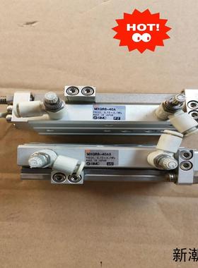 SMC滑台气缸MXQR8-40AS原装拆机成色漂亮功能议价商品