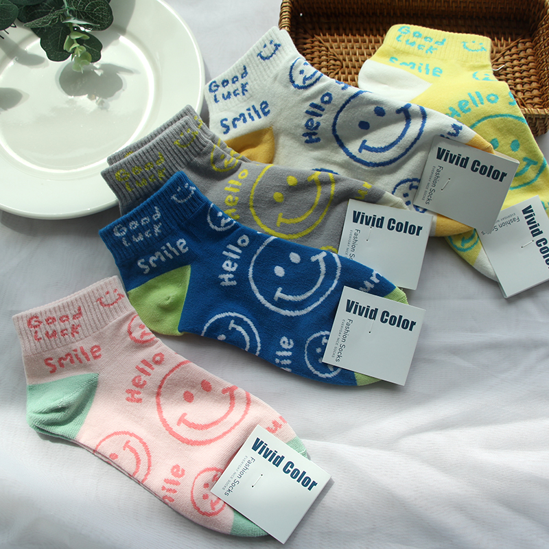韩国可爱少女春夏季女透气短袜
