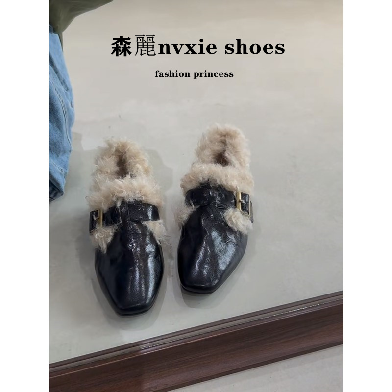 轻便舒适软底软面时尚百搭女鞋