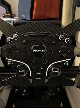 moza魔爪R5方向盘 F1/GT盘面改装 方程式替换盘面【碳纤维】