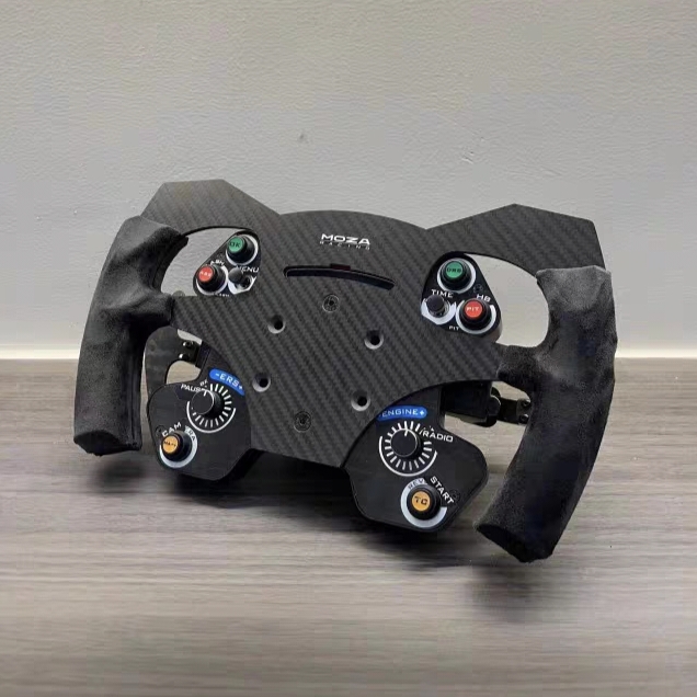 魔爪R9 CS盘/RS V2改装F1/GT盘面定做【碳纤维】