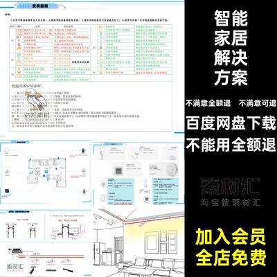 开关插座解决方案屋智能智能家居室内设计灯具空调小米全落地施工