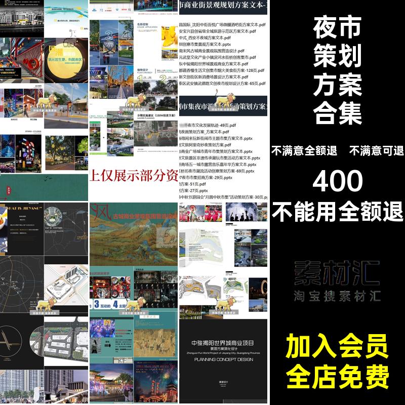 游园会活动策划商业夜市文方案网集市文本红景观创规划美食步行街