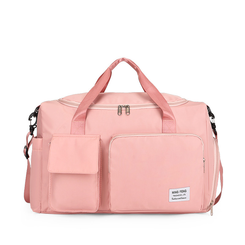 可套拉杆箱上的旅行包女大容量提包短途出差轻便手提行李包收纳袋