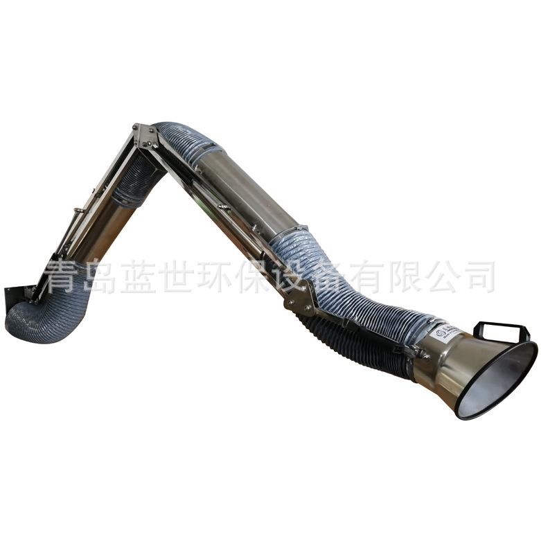 系统用柔性吸气臂304不锈钢材质耐负压软管焊烟吸气臂万向臂