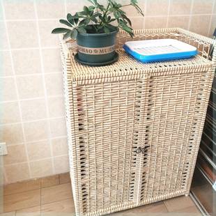 竹制鞋柜藤编鞋柜包邮阳台鞋架大容量收纳柜实木简易进门口鞋柜大