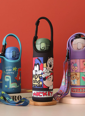 通用象印SM-SD/SE48保温杯360 480 600ML杯套手提卡通保护套