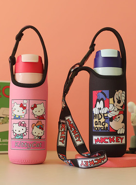 Tupperware新款510毫升特百惠吸管保温杯通用杯套厚保护套喝水袋